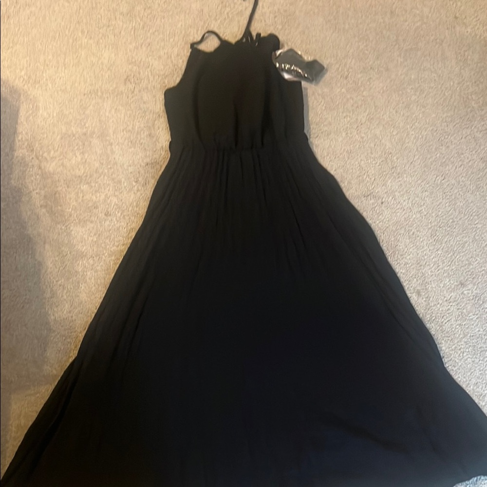 Elegant Black Maxi Dress